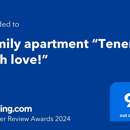 Family Apartment “Tenerife With Love!” Appartement Arona (Tenerife)